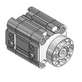 RO - Compact cylinders- UNITOP RU P/7 Ø16-Ø63 mm