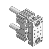 J10_19 - Slide units 16-100 mm for pneumatic cylinders M and K series