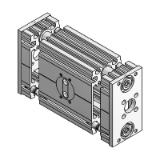 Slide units sizes 40-80 mm for rodless cylinders S1 series